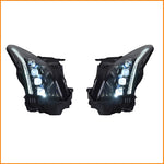 Assemblaggio Fari a LED per Cadillac ATS e ATS-L (2014-2020) – Aggiornamento Cristallo Bifocale a 4 Lenti