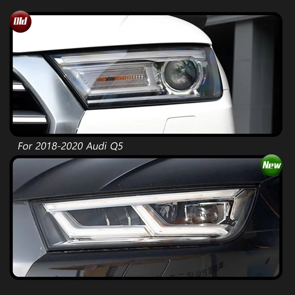 LED Projector Headlights for Audi Q5 (2018–2020)