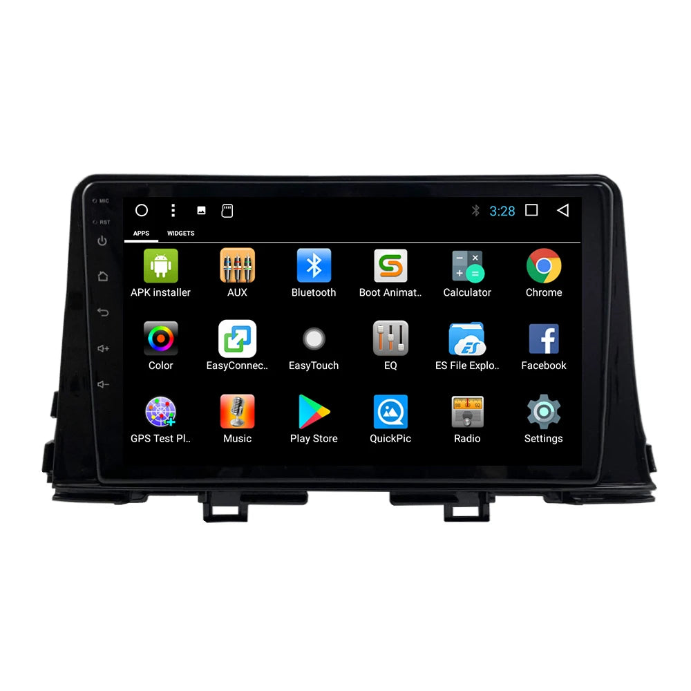 Android GPS BT 9inch Touch Screen 1din Car Radio Car Audio for KIA Picanto Car Audio