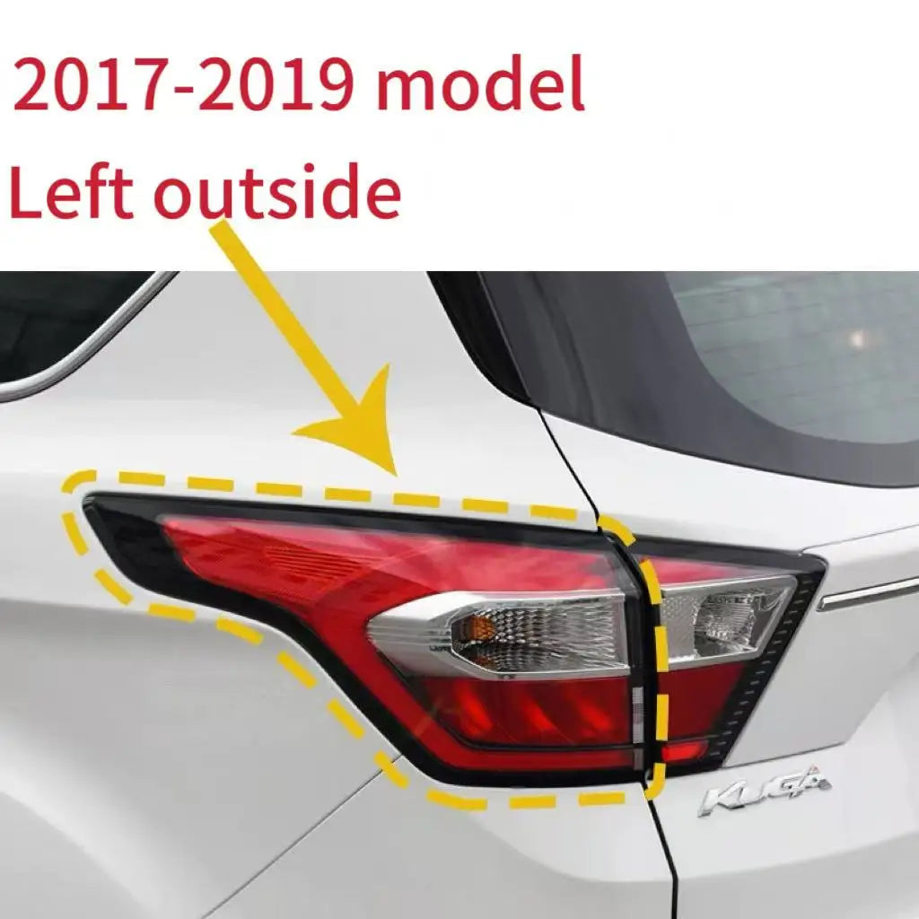 Rear Tail Light Assembly for Ford Escape / Kuga 2017-2019 – Inner &amp; Outer Replacement Tail Lamps