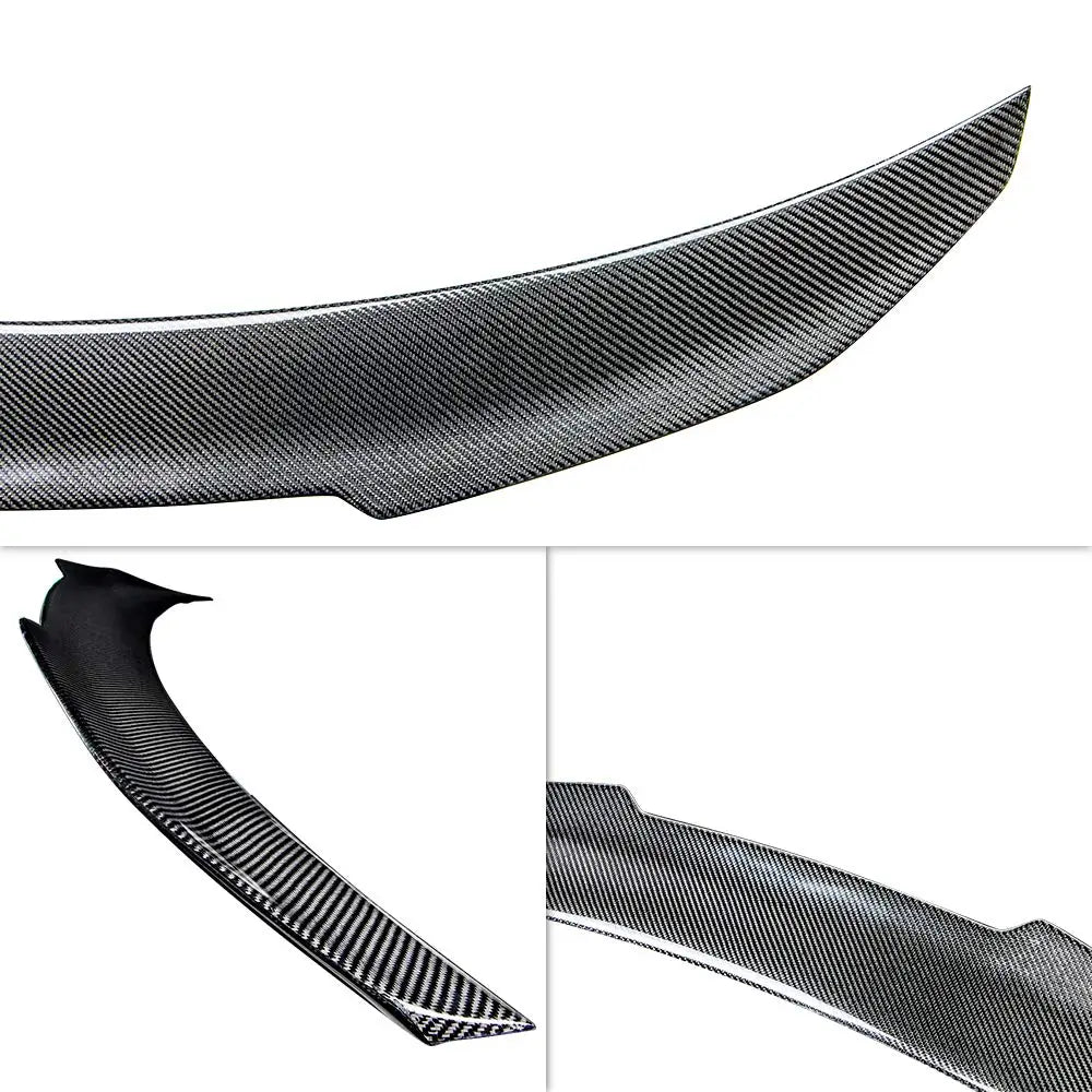 PSM Style Carbon Fiber Rear Spoiler for Audi A3 / S3 / RS3 Sedan (2013–2020)
