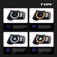 TYPY LED Headlights for Ford Explorer 2006-2010 – Defender Style Headlight Assembly with DRL &amp; Turn Signals