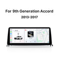 Youducar 12.3" Android Car Stereo for Honda Accord 9th Gen 2013-2017 – Wireless CarPlay, Android Auto & GPS Navigation