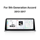 Youducar 12,3" Android Autoradio für Honda Accord 9. Generation 2013-2017 – Wireless CarPlay, Android Auto & GPS-Navigation