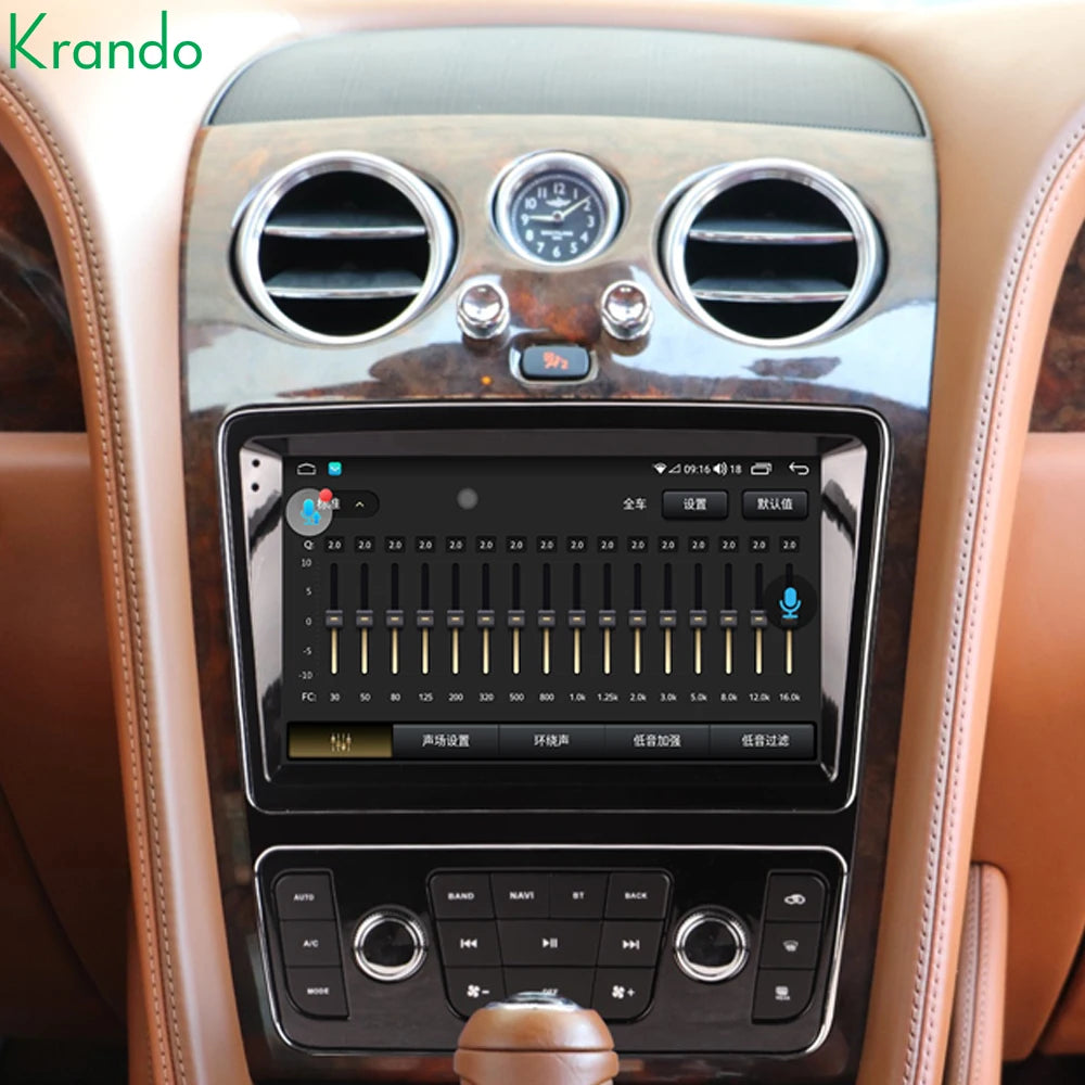 9" Android 13 Car Navigation System for Bentley Flying Spur &amp; Continental (2012–2019) | Wireless CarPlay, Android Auto &amp; 4G