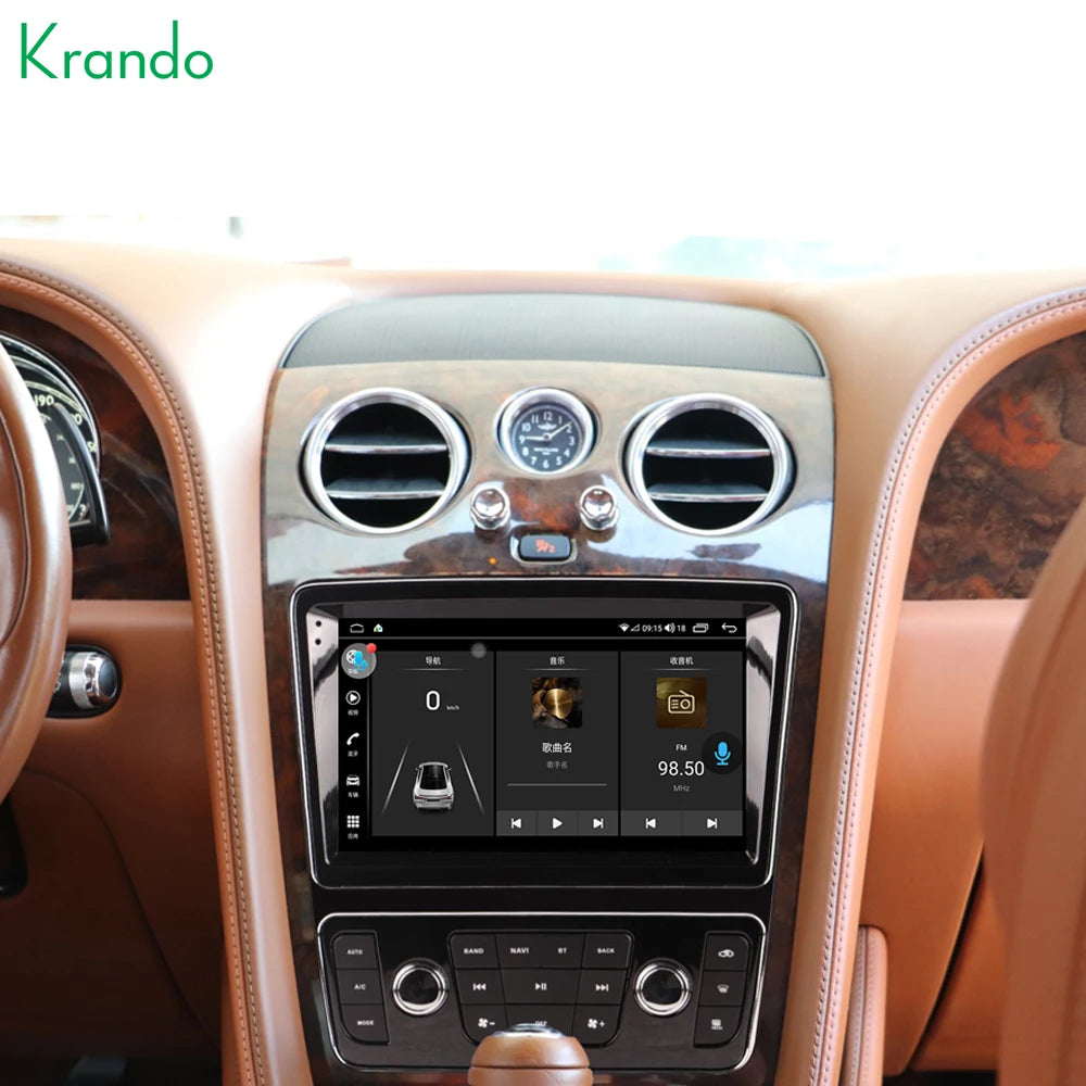 9" Android 13 Car Navigation System for Bentley Flying Spur &amp; Continental (2012–2019) | Wireless CarPlay, Android Auto &amp; 4G