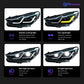LED Angel Eye Headlights for BMW F07 5 Series GT (5GT)