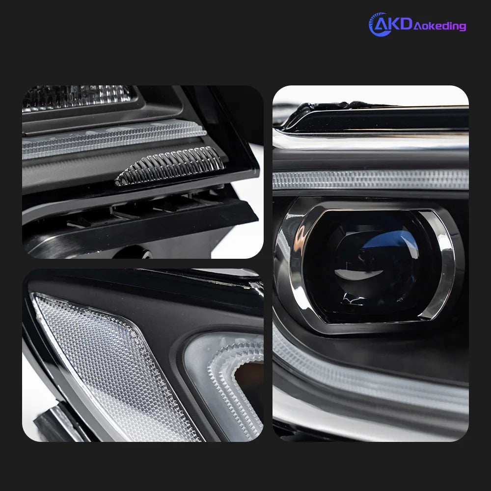 BBA Car Styling Head Lamp for Jeep Compass LED Headlight 2017-2022 High Power Projector Lens Dynamic Signal Drl Auto Parts