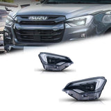 LED Projector Headlights for Isuzu D-MAX (2023–2025) – VLAND Upgrade Headlamp with DRL