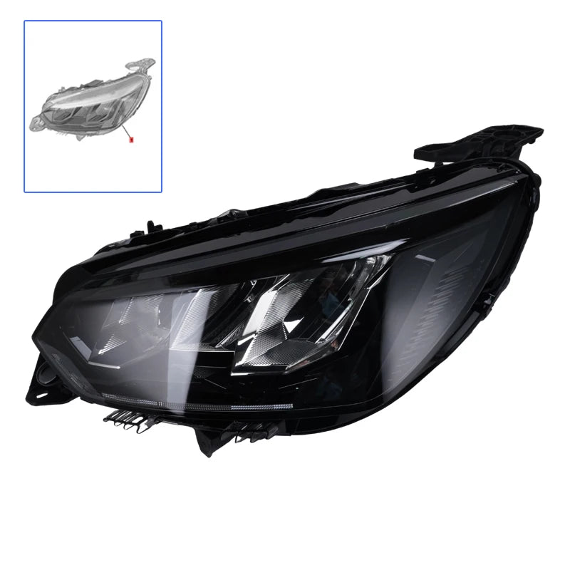 Car Body Parts Front Car Headlights Led Headlights Applicable for Peugeot Citroen Auto Parts 9833036380