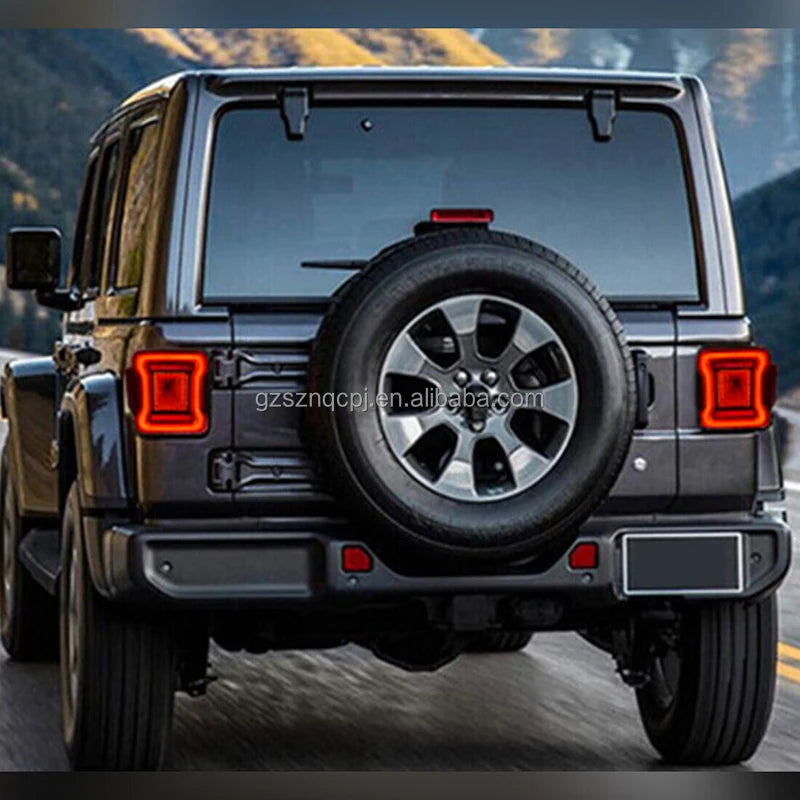 LED Dynamic Tail Lights for Jeep Wrangler JL / JK / JT – Sequential Turn Signals & Startup Animation