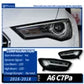 C8 Style Feux de jour LED pour Audi A6 C7 (2012–2018) – Mise à niveau des clignotants dynamiques et séquentiels