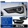 C8 Style LED Headlights for Audi A6 C7 (2012–2018) – Dynamic DRL &amp; Sequential Turn Signal Upgrade