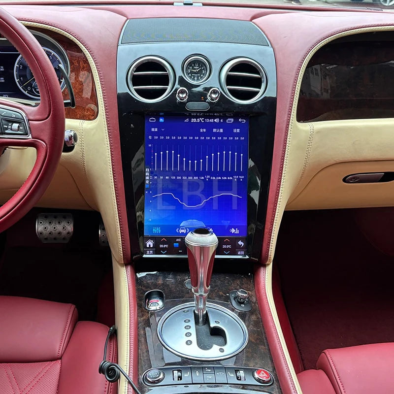 12.1" Android Multimedia System for Bentley Flying Spur &amp; Continental (2005–2019) | Wireless CarPlay, Android Auto &amp; GPS Navigation