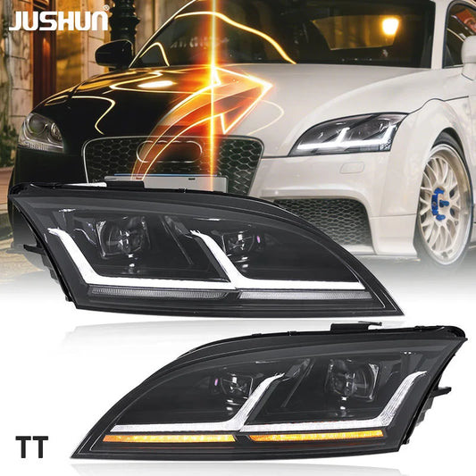 LED Headlights for Audi TT (2008-2014) – 8000LM Brightness | 6000K White Light