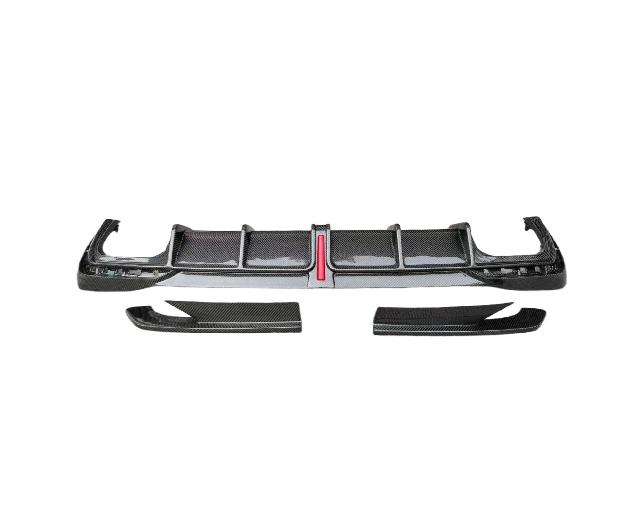 KB Style Carbon Fiber Rear Diffuser for Audi A4 B10 / S4 (2020–2022) – Performance Rear Bumper Upgrade