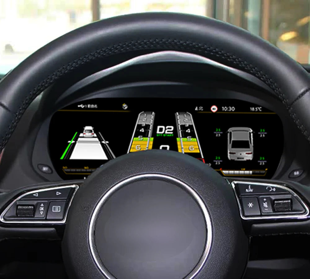 12.3" Digital LCD Instrument Cluster for Audi Q3 (2013–2017) | Plug &amp; Play Virtual Cockpit Upgrade
