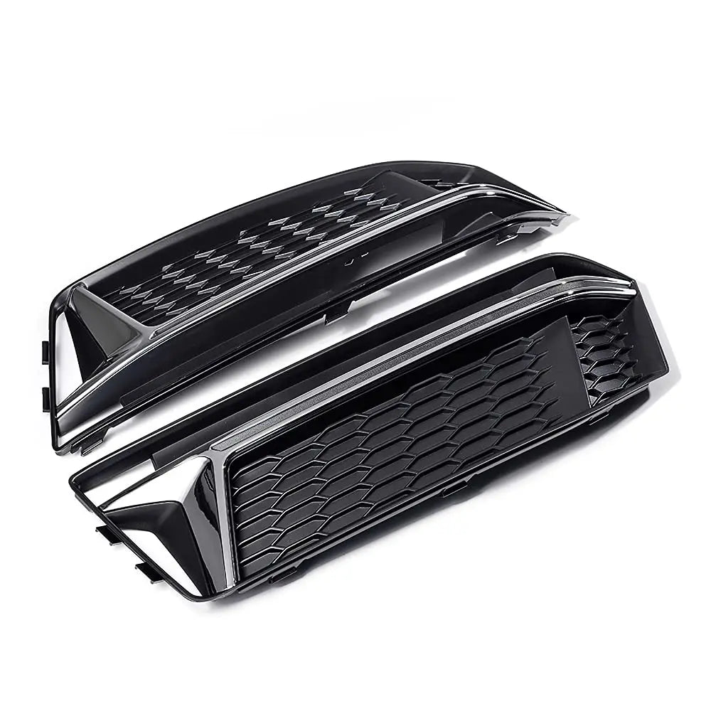 S4 Style Fog Light Grille for Audi A4 B9 (2017-2019)
