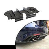 Carbon Fiber Rear Bumper Diffuser Lip Spoiler for Alfa Romeo Giulia Quadrifoglio (2017–2020)