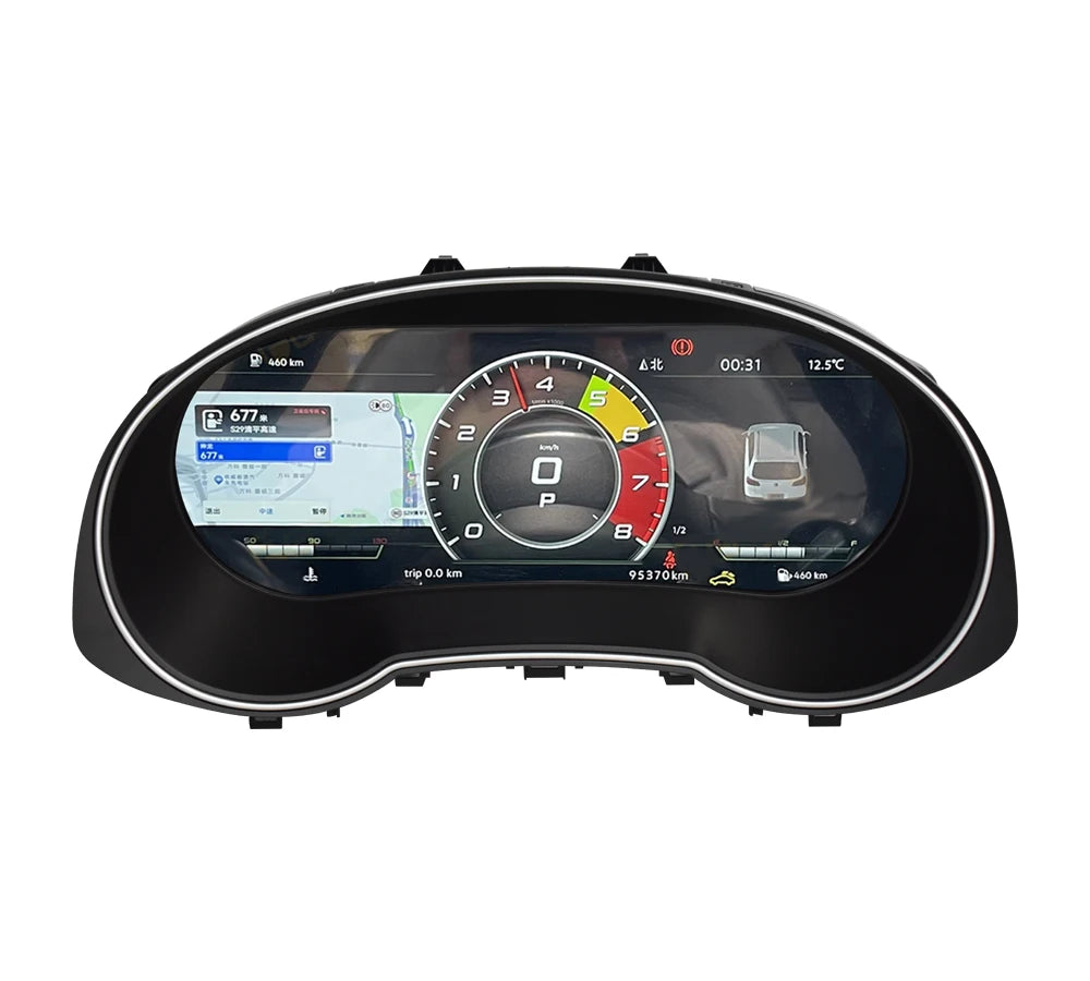 12.3" Digital LCD Instrument Cluster for Audi Q3 (2013–2017) | Plug &amp; Play Virtual Cockpit Upgrade