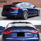 Spoiler arrière en véritable fibre de carbone PSM Style pour Audi A4 B8.5 (2012–2015)
