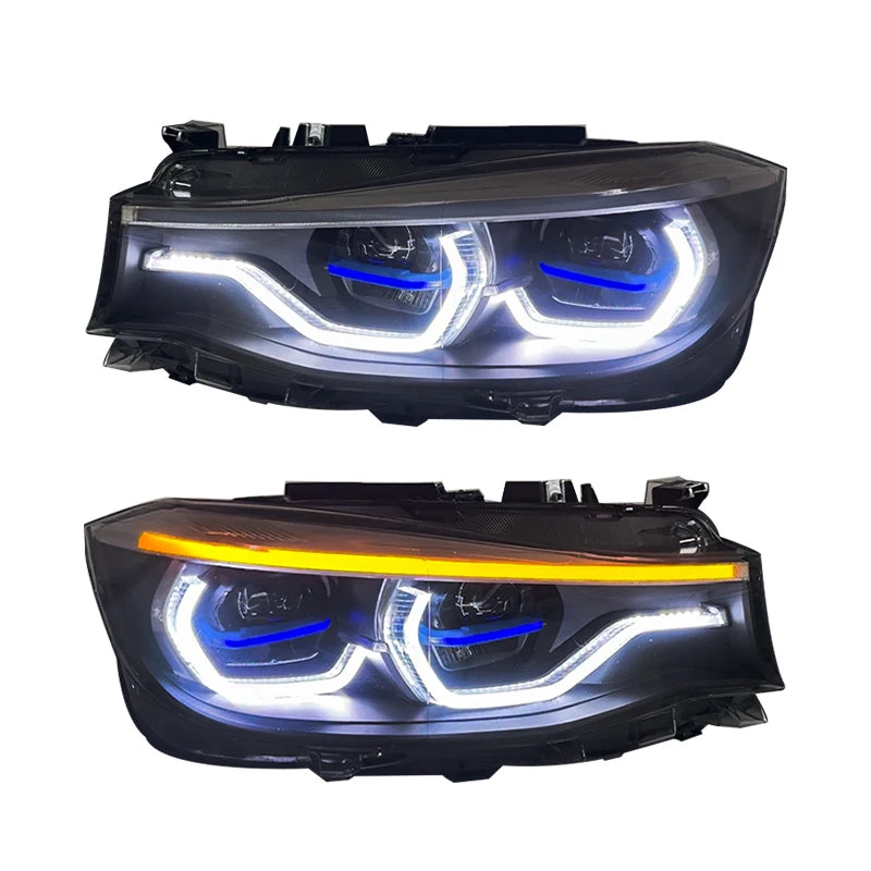 LED Headlight Assembly Upgrade for BMW 3 Series GT F34 (2013–2020) | Plug &amp; Play Headlamp Set