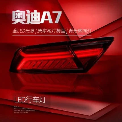 LED Tail Lights for Audi A7 (2011–2018) – Dynamic Rear Light Upgrade with DRL &amp; Sequential Indicators