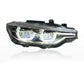 SJC V2 Ikon LED Headlights for BMW 3 Series F30 and F35 (2013–2018) | White &amp; Yellow DRL