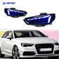 HETOP Phares à LED Matrix pour Audi A3 (2013–2016) – Mise à niveau Plug & Play avec DRL et Angel Eye