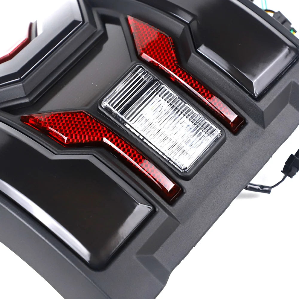 EU Version Flush Mount LED Tail Lights for Jeep Gladiator JT 2020-2024 – Rear Brake, Reverse & Turn Signal Lamps
