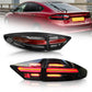 LED Tail Lights for Ford Fusion & Mondeo 2013-2016 – Smoked Rear Lamps with Startup Animation