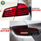 VLAND LED Clear Tail Lights for BMW 5 Series F10 / F18 (2011–2017)