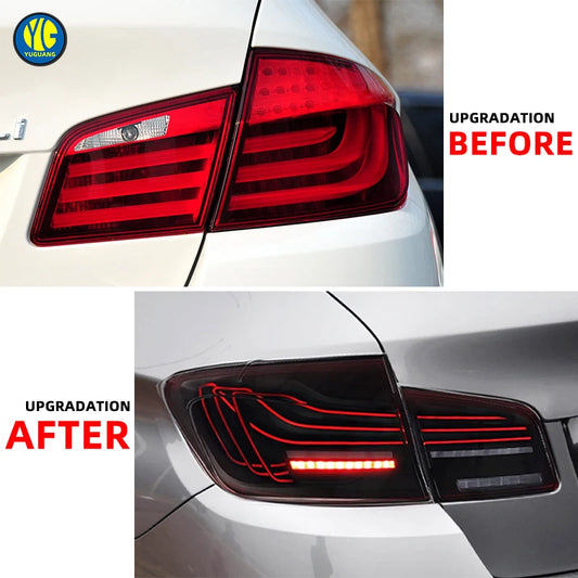 VLAND LED Clear Tail Lights for BMW 5 Series F10 / F18 (2011–2017)