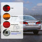 HCMOTIONZ LED-Rücklichter für Honda Accord 9. Generation 2013-2015 – Rauchglas-Rücklampenbaugruppe mit Tagfahrlicht