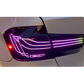 RGB LED Tail Lights for BMW F30, F35 &amp; F80 (2012–2020) | Smoke Lens Plug and Play Upgrade