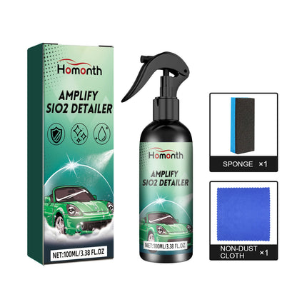 Homonth Car Polish Scratch Stain & Coating Refinish Polishing Decontamination Wax Car Cleaning & Brightening Spray