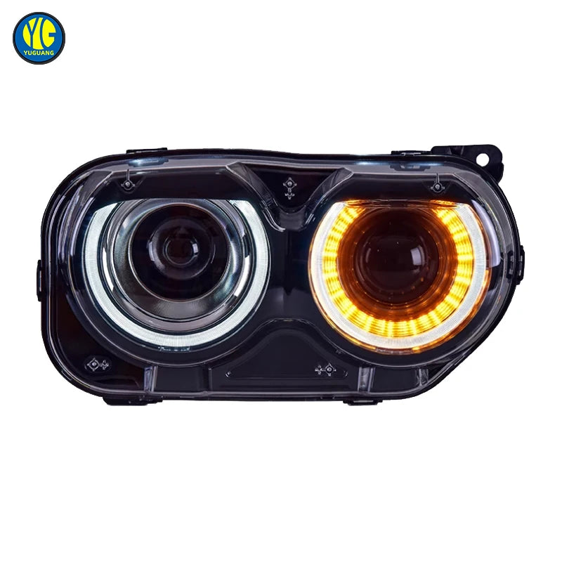 LED Headlights for Dodge Challenger 2015-2016 – Plug & Play Upgrade with DRL