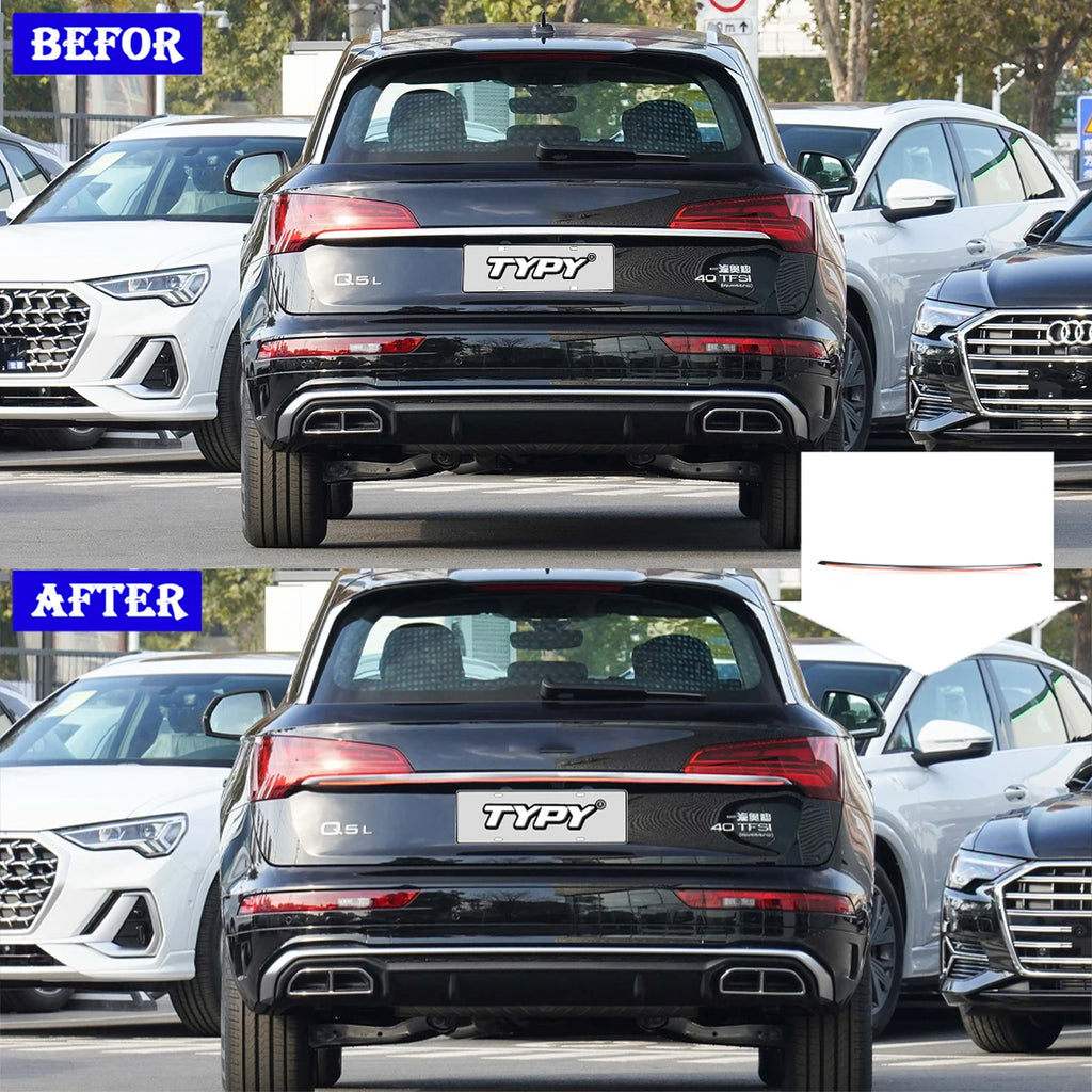 LED Full-Width Tail Lights for Audi Q5L (2021–2024) – Dynamic Running Light Upgrade