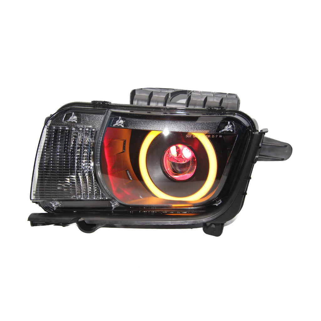 LED Headlight Assembly for Chevrolet Camaro (2009-2012) – Angel Eye &amp; Devil Eye Upgrade