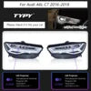 LED Projector Headlights for Audi A6 C7 (2012–2018)
