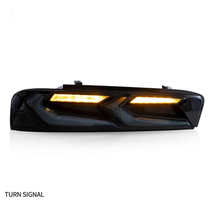 2016-2018 Chevrolet Camaro LED Tail Lights Sequential Rear Lamp New Red
