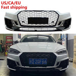 RS5 B9 Style Front Bumper for Audi A5 / S5 (2017–2020)