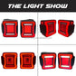LED Dynamic Tail Lights for Jeep Wrangler JL / JK / JT – Sequential Turn Signals & Startup Animation