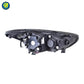 YU GUANG LED Projector Headlights for Hyundai IX45 Santa Fe Grand 2013-2016 – LED Eyes Front Lamp Upgrade