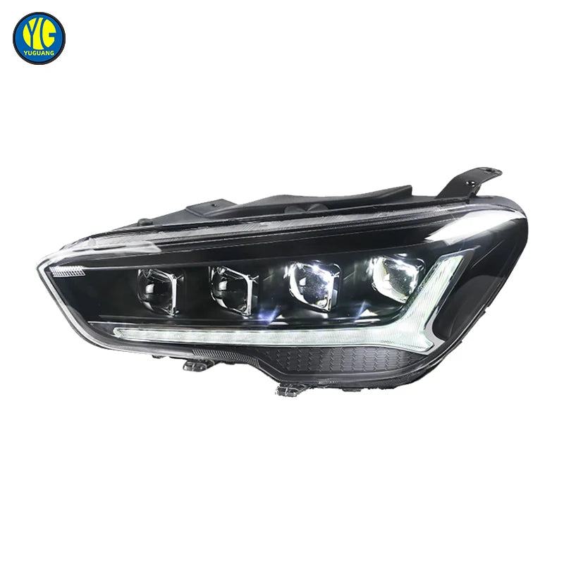 YU GUANG for Hyundai IX35 Tucson 2018 2020 Accessories LED Head Lights Headlights Front Lmap Upgrade 4 Lens Demon LED Headlamps