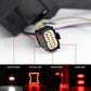 USA 12V Red LED Tail Lights Brake Lamp with Blind Spot Plug New Condition for Jeep Wrangler JL 2018-2024