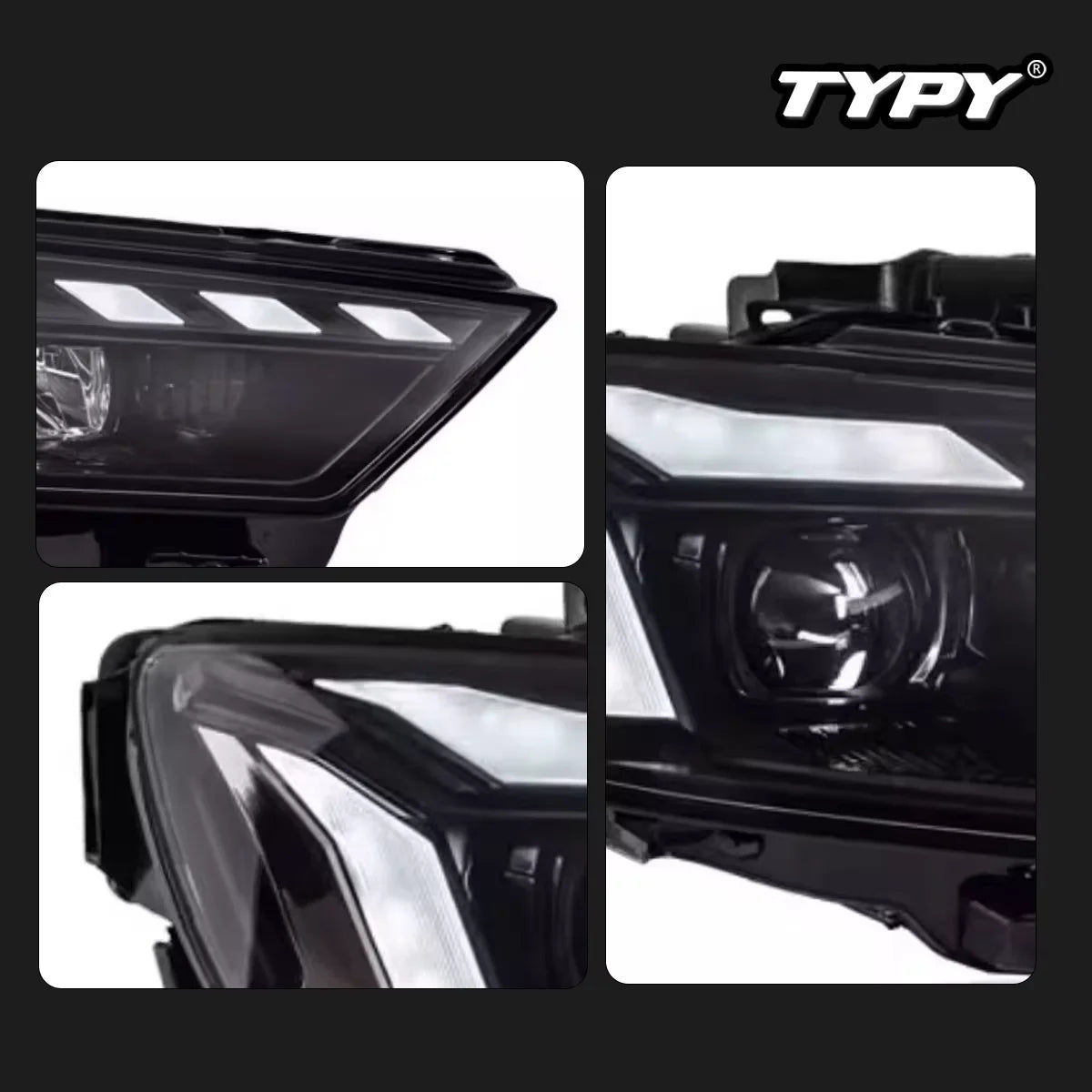 LED Projector Headlights for Audi A3 (2017–2020)
