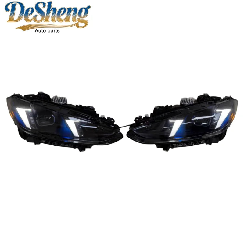 Hot-selling Headlights: LED Headlight Upgrade for BMW M3 and M4 (G81, G82, G22, G23, G26) with Fangs Laser Dual-Beam