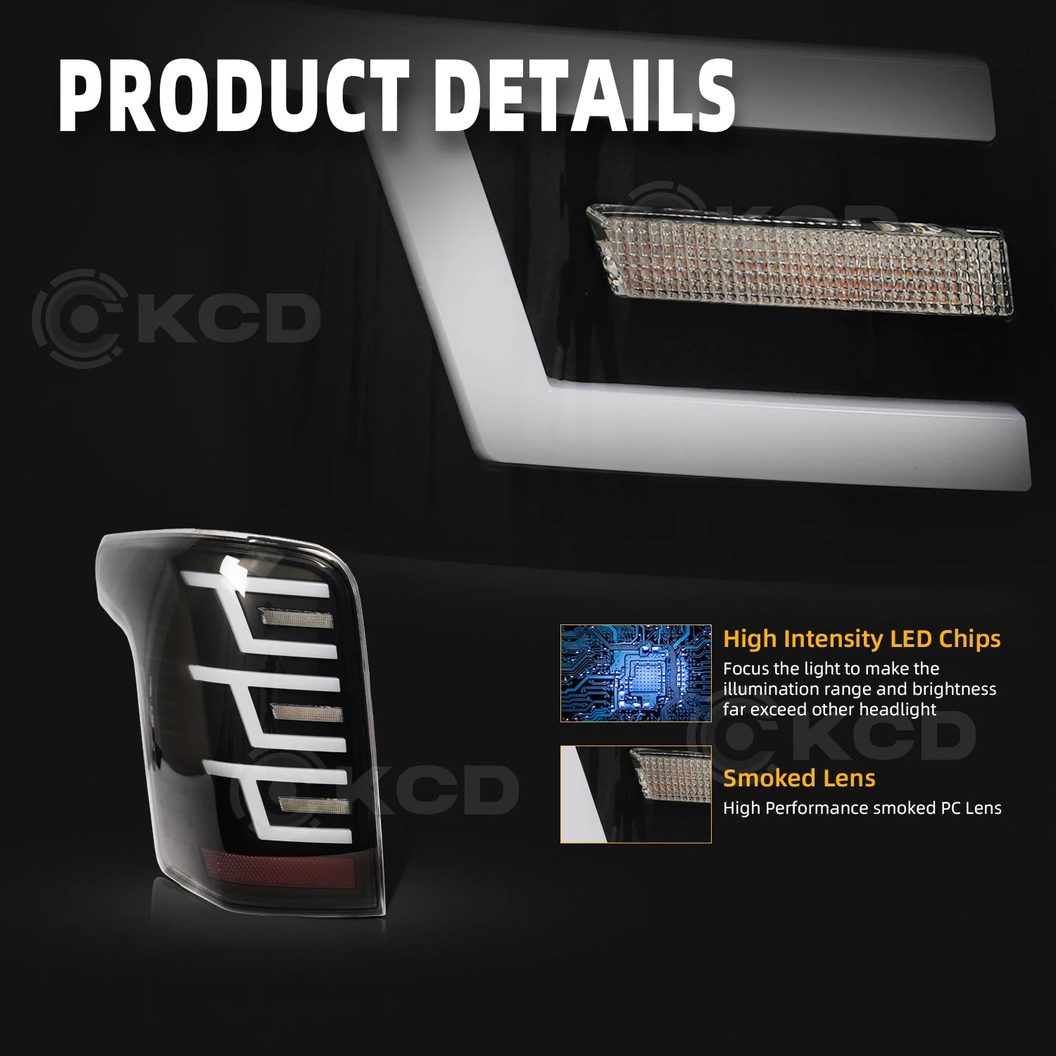 LED Tail Lights for Mitsubishi Triton L200, Fiat Fullback &amp; RAM 1200 (2014-2018)