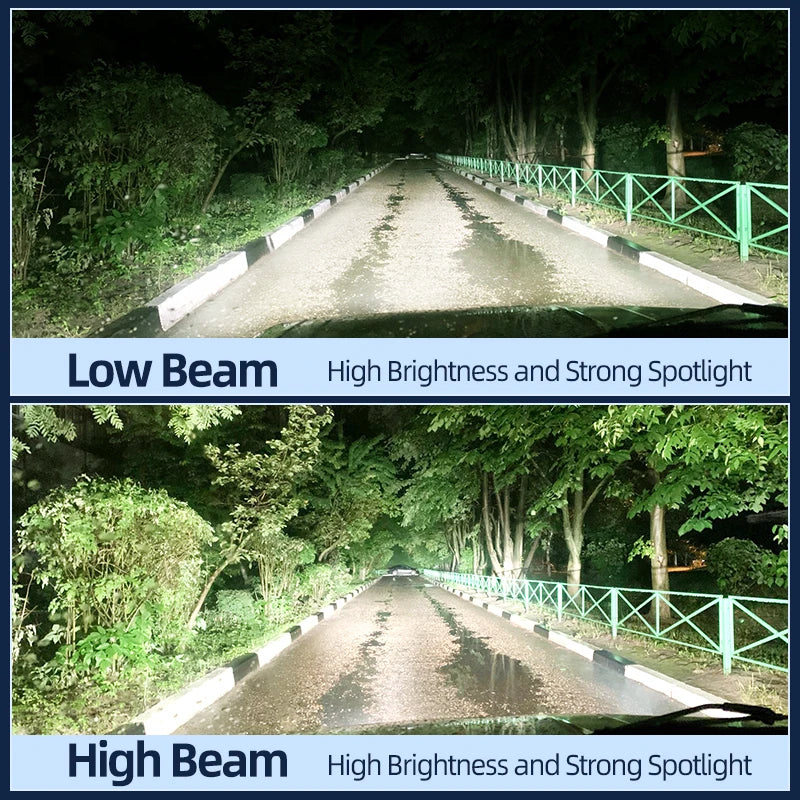 K5C/K6C LED Headlight Bulbs – 130W High-Power Automotive Lighting System